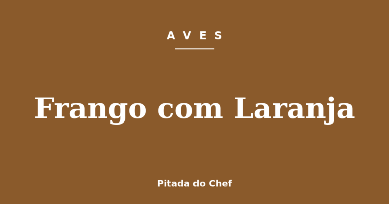 Frango com Laranja