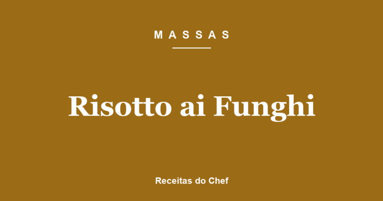 Risotto ai Funghi