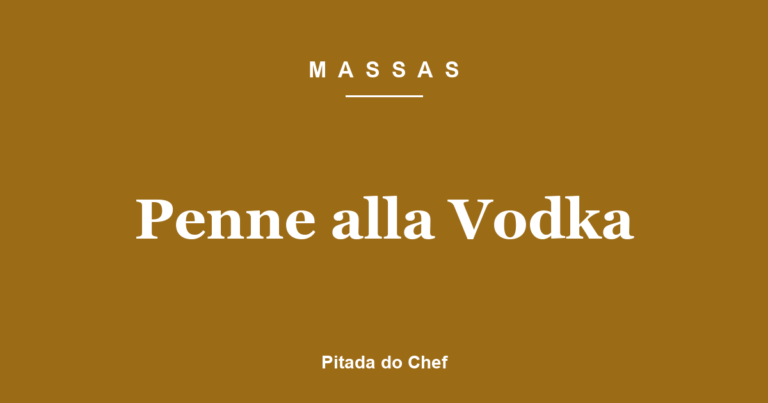 Penne alla Vodka