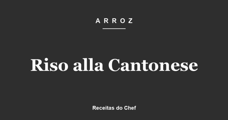 Riso alla Cantonese