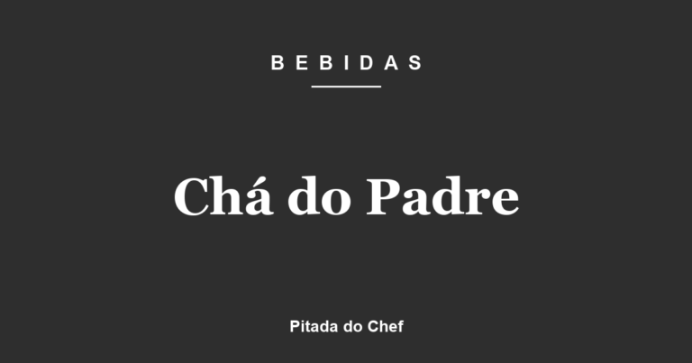 Chá do Padre