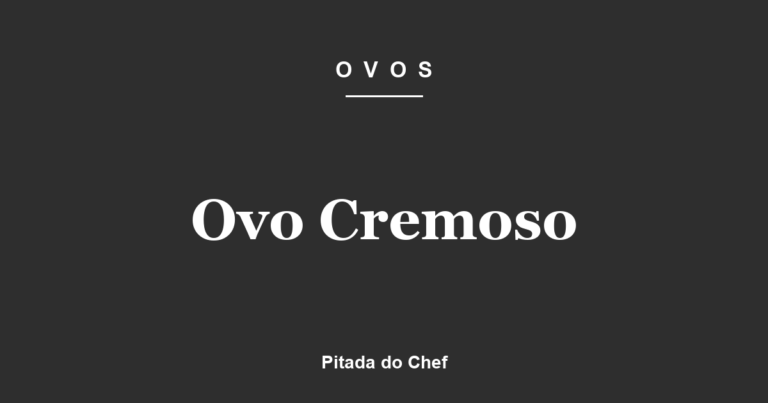 Ovo Cremoso