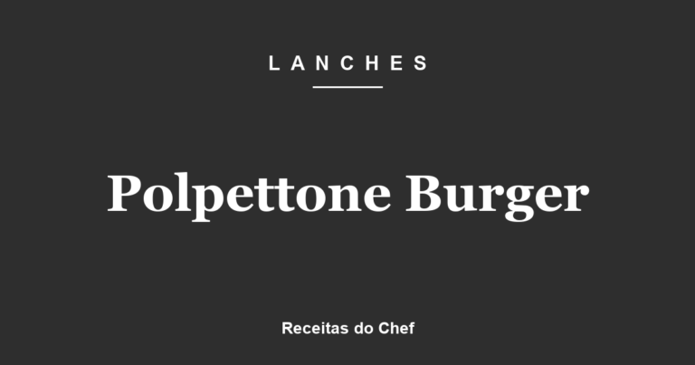 Polpettone Burger
