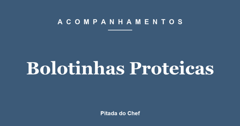 Bolotinhas Proteicas