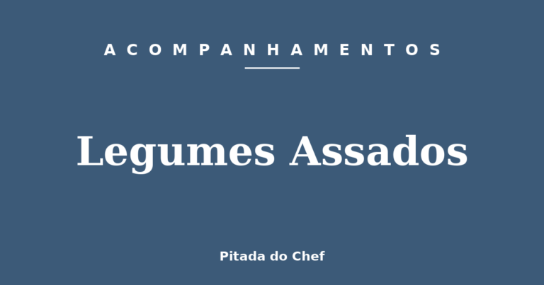 Legumes Assados