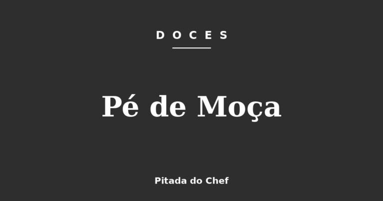 Pé de Moça