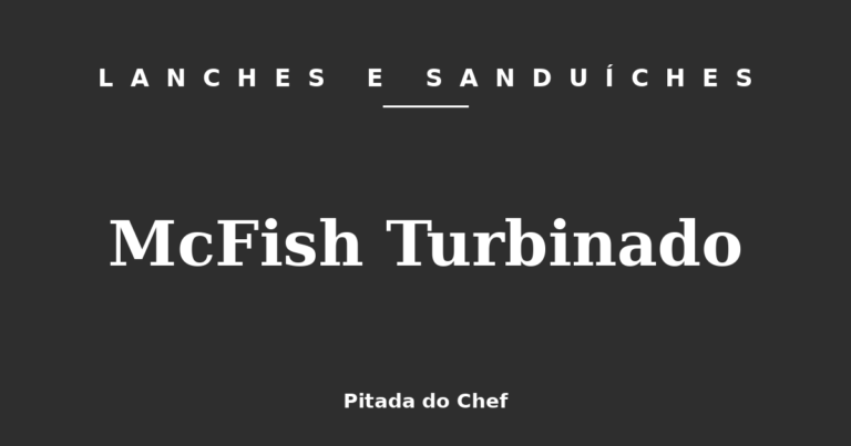McFish Turbinado