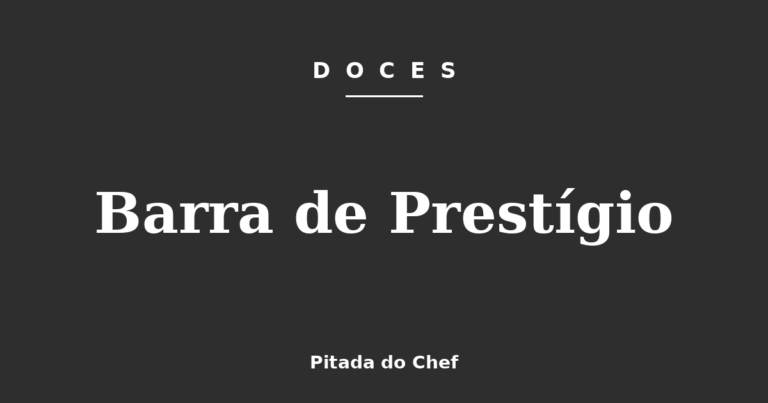 Barra de Prestígio