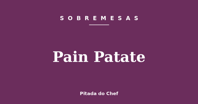 Pain Patate