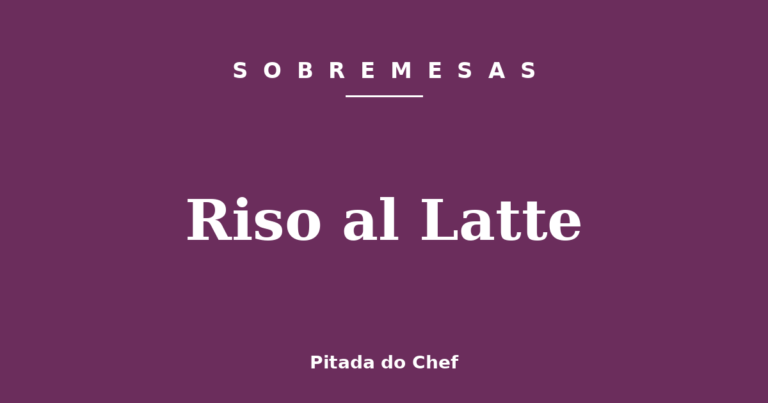 Riso al Latte