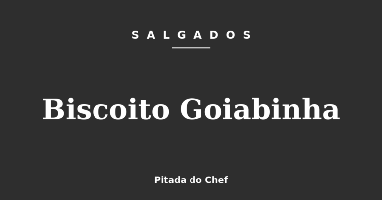 Biscoito Goiabinha