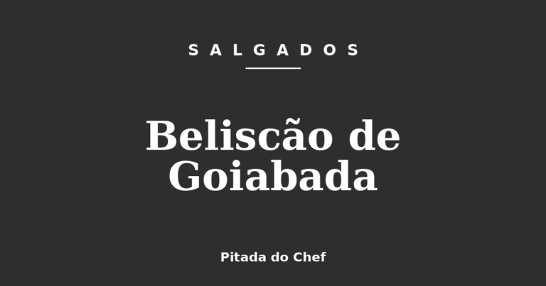 Beliscão de Goiabada