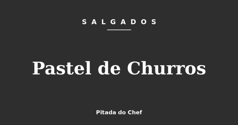 Pastel de Churros