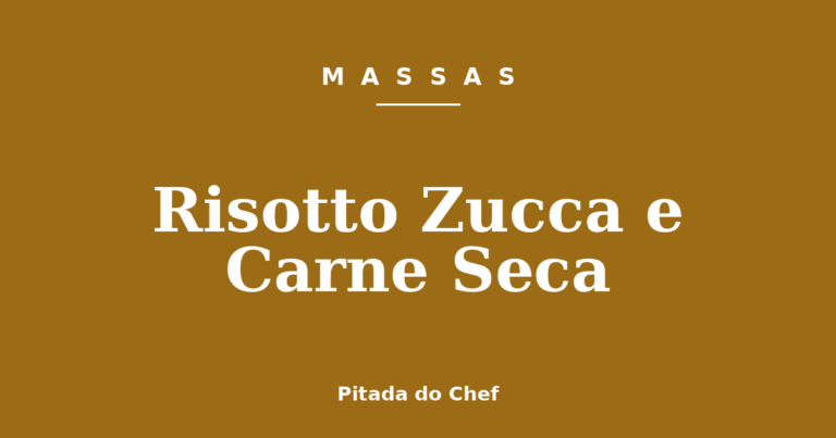 Risotto Zucca e Carne Seca