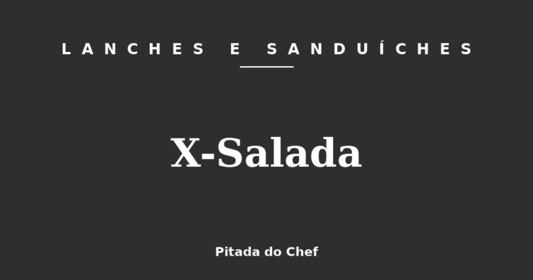 X-Salada