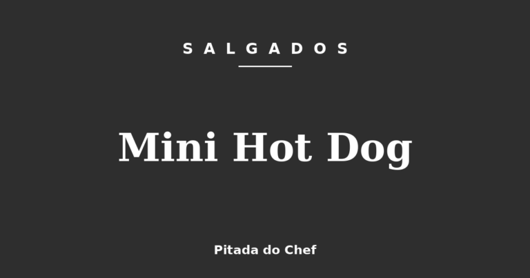 Mini Hot Dog