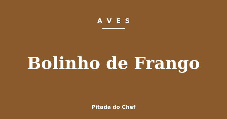 Bolinho de Frango