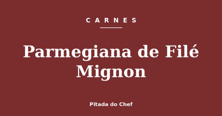 Parmegiana de Filé Mignon