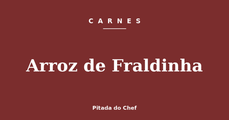 Arroz de Fraldinha
