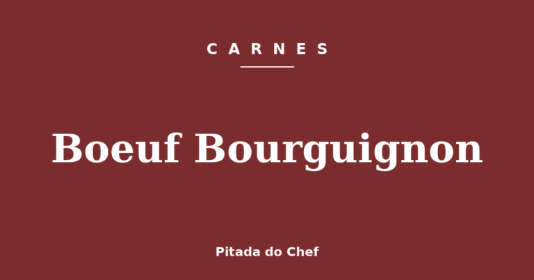 Boeuf Bourguignon