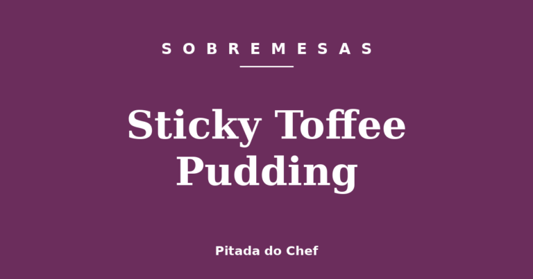 Sticky Toffee Pudding