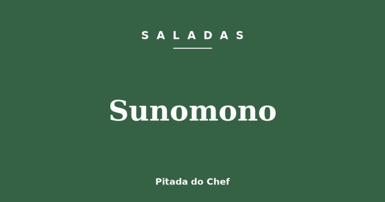 Sunomono