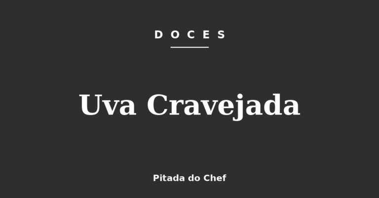 Uva Cravejada