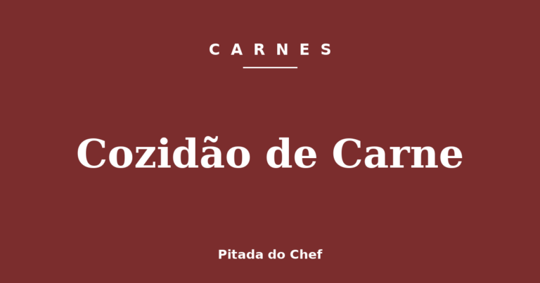 Cozidão de Carne