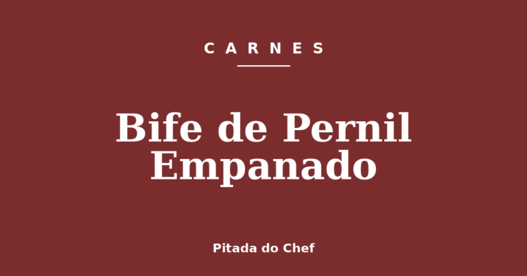 Bife de Pernil Empanado