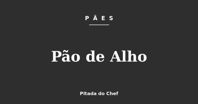 Pão de Alho