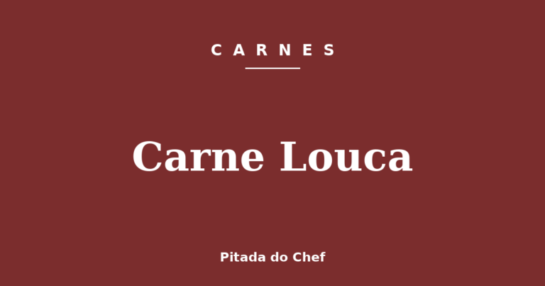 Carne Louca