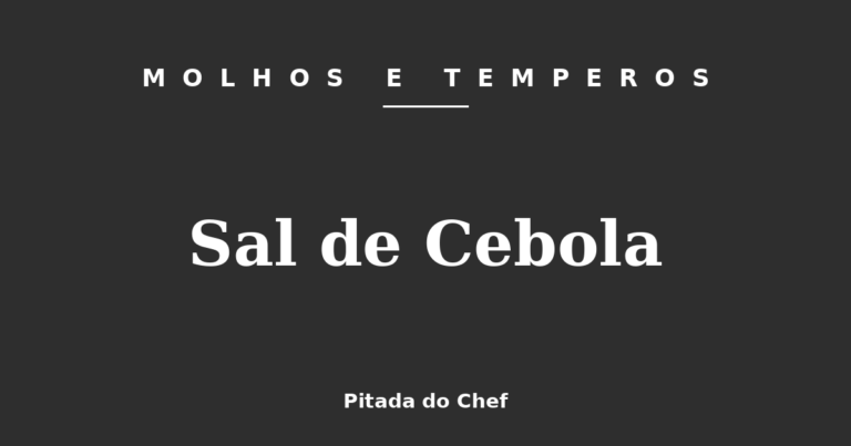 Sal de Cebola